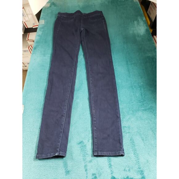 American Eagle Jeans Size 0 Womens Blue Stretch Pull On Mid Rise Ladies Jegging - Picture 1 of 11